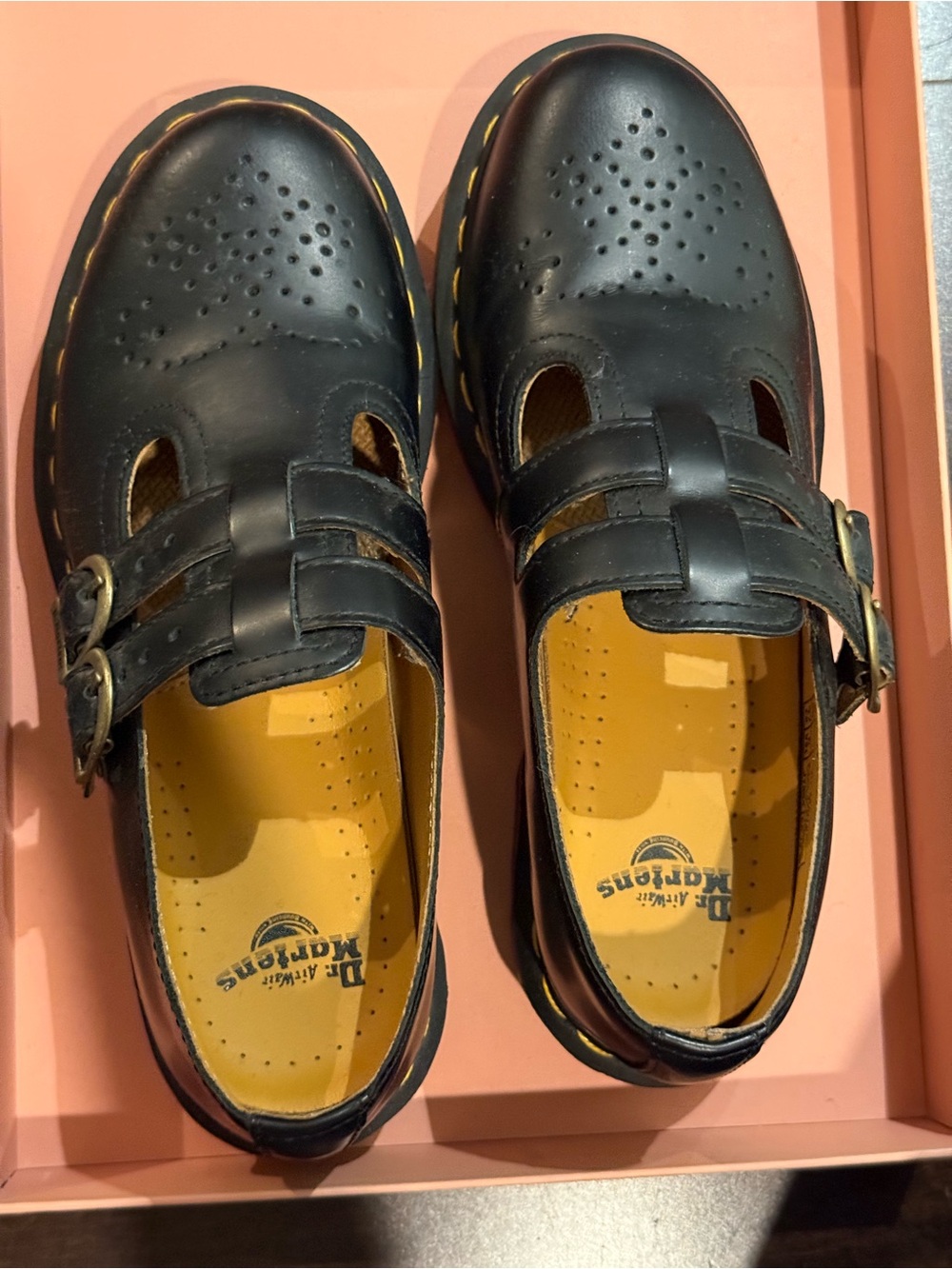 Dr. Martens 8065 SMOOTH LEATHER MARY JANE SHOES Black